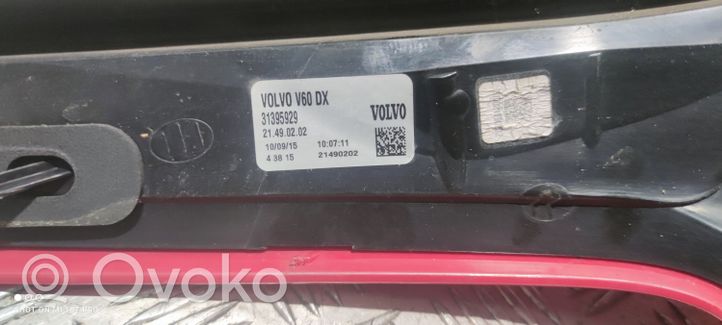 Volvo S60 Luci posteriori 31395929