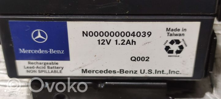 Mercedes-Benz C W204 Akumulator N000000004039