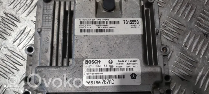 Jeep Grand Cherokee Calculateur moteur ECU P05150767AC