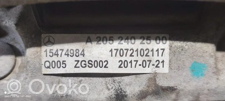 Mercedes-Benz GLC X253 C253 Кронштейн крепления коробки передач A2052402500