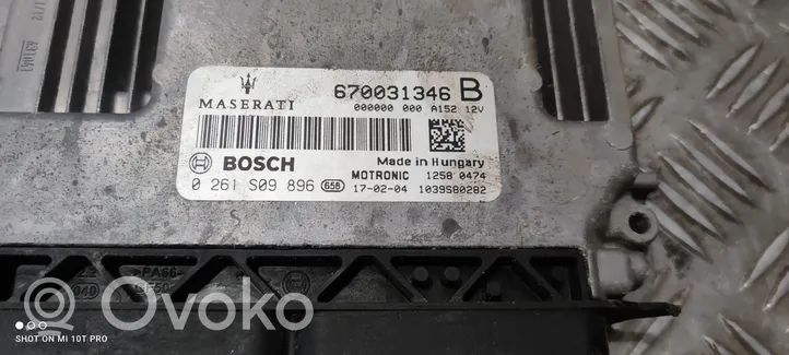 Maserati Quattroporte Sterownik / Moduł ECU 670031346B