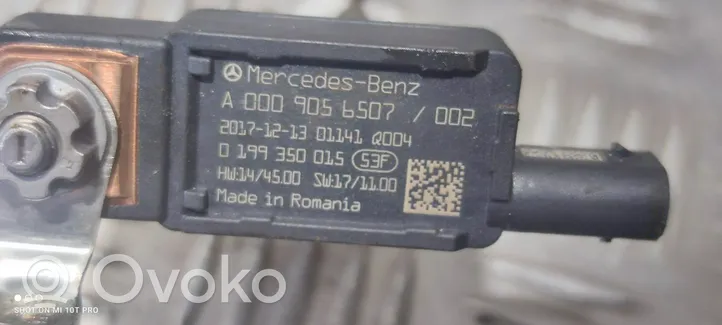 Mercedes-Benz C W205 Câble négatif masse batterie A0009056507