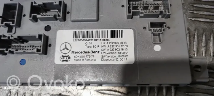 Mercedes-Benz GLC C253 Module de contrôle carrosserie centrale A2229006014