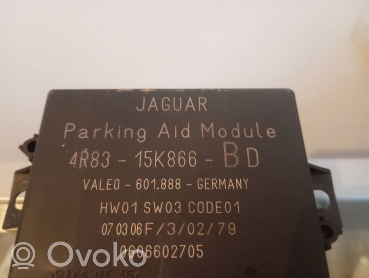 Jaguar S-Type Pysäköintitutkan (PCD) ohjainlaite/moduuli 4R8315K866BD
