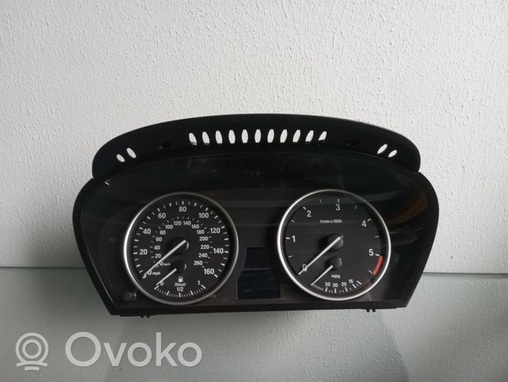 BMW 5 E60 E61 Compteur de vitesse tableau de bord 62119153756