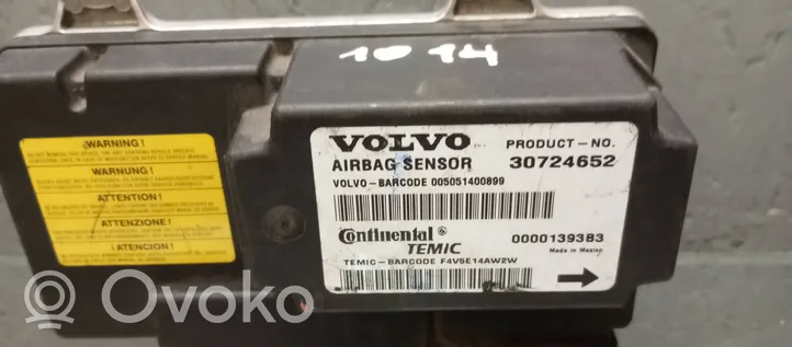Volvo V50 Gaisa spilvenu vadības bloks 30724652