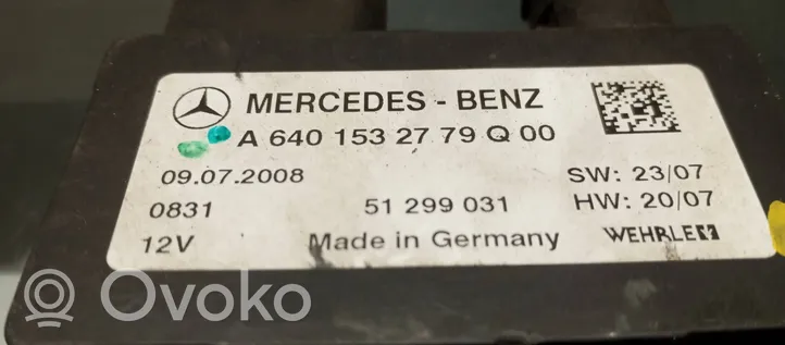 Mercedes-Benz B W245 Relé de la bujía de precalentamiento A6401532779