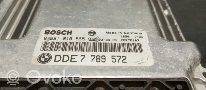 BMW 3 E46 Engine control unit/module 7789572