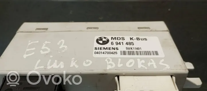 BMW X5 E53 Moduł / Sterownik szyberdachu 6941485