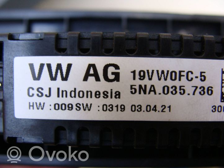 Volkswagen Golf VIII Connettore plug in USB 5NA035736