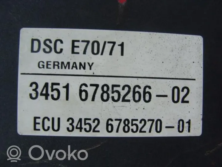 BMW X5 E70 ABS-pumppu 0265950711