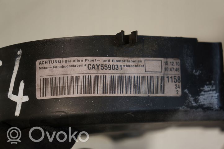 Volkswagen Polo VI AW Cache carter courroie de distribution 03L109107D