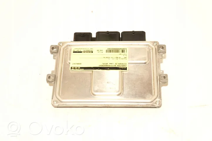 Citroen C3 Unité de commande, module ECU de moteur 9810336180