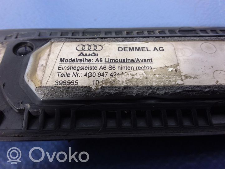 Audi RS6 C7 Muu kynnyksen/pilarin verhoiluelementti 4G0947424