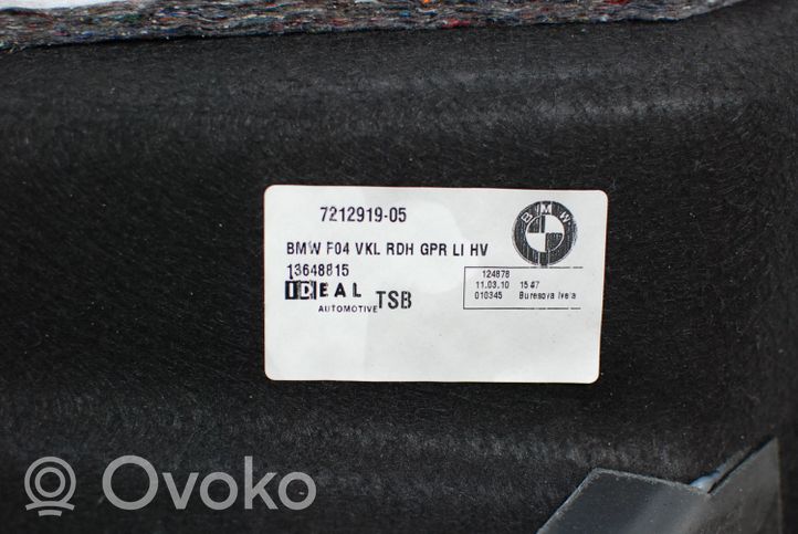 BMW 7 F01 F02 F03 F04 Set rivestimento portellone posteriore/bagagliaio 7212919