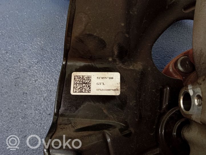 Hyundai Tucson IV NX4 Fuso a snodo con mozzo ruota anteriore 51705N7100