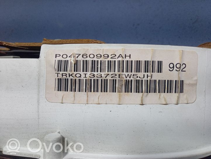 Dodge Stratus Speedometer (instrument cluster) PO4760992AH