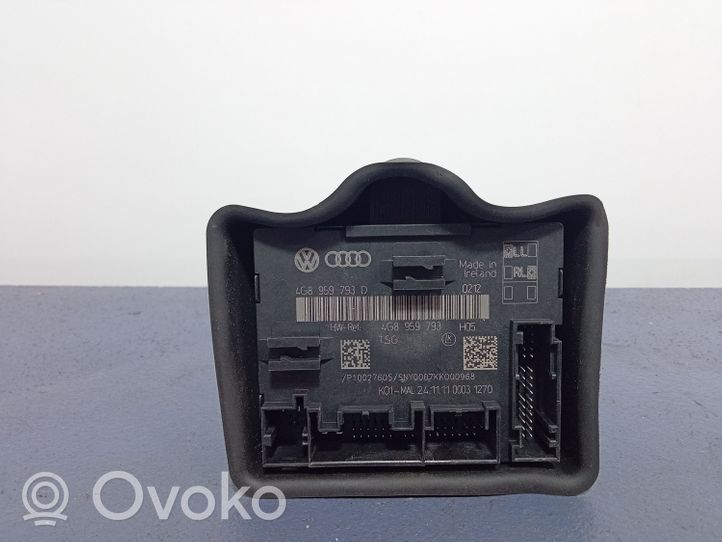 Audi A6 Allroad C7 Pysäköintitutkan (PCD) ohjainlaite/moduuli 4G8959793D