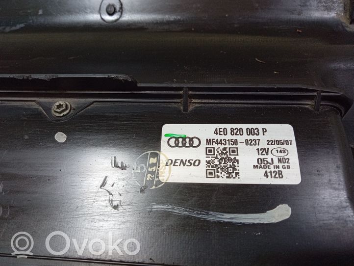 Audi A8 S8 D3 4E Salono oro mazgo komplektas 4E0820003P