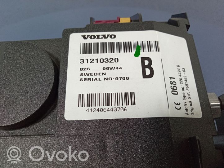 Volvo V50 Module reconnaissance vocale 31210320