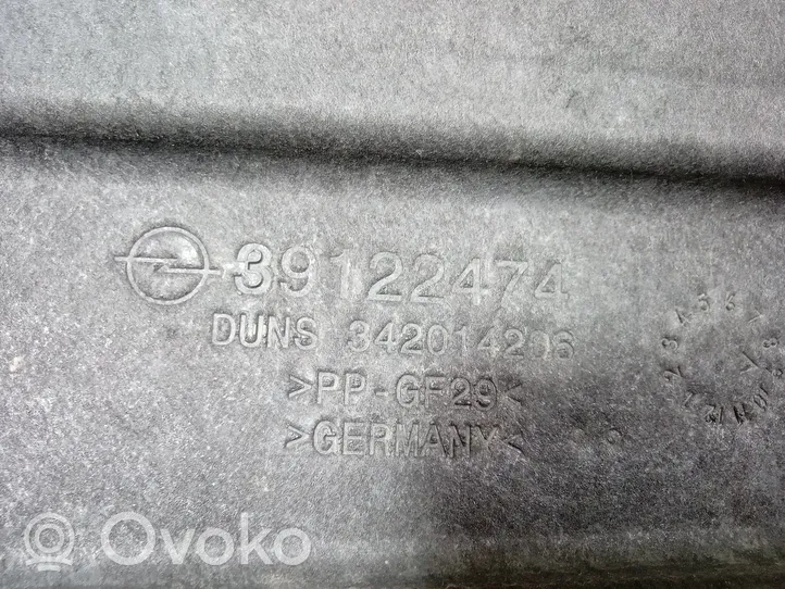 Opel Insignia B Copertura/vassoio sottoscocca anteriore 39122474