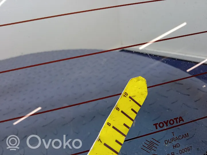Toyota Corolla Verso E121 Takalasi/takaikkuna 01