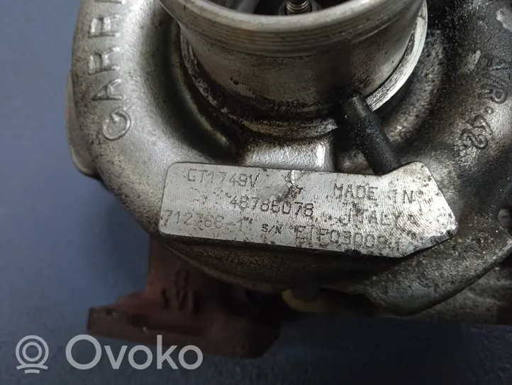 Fiat Lybra Cześć układu próżniowego turbosprężarki 48786078