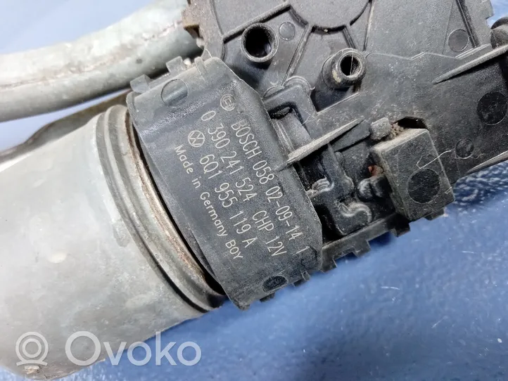 Skoda Fabia Mk1 (6Y) Mechanizm i silniczek wycieraczek szyby przedniej / czołowej 6Q1955119A