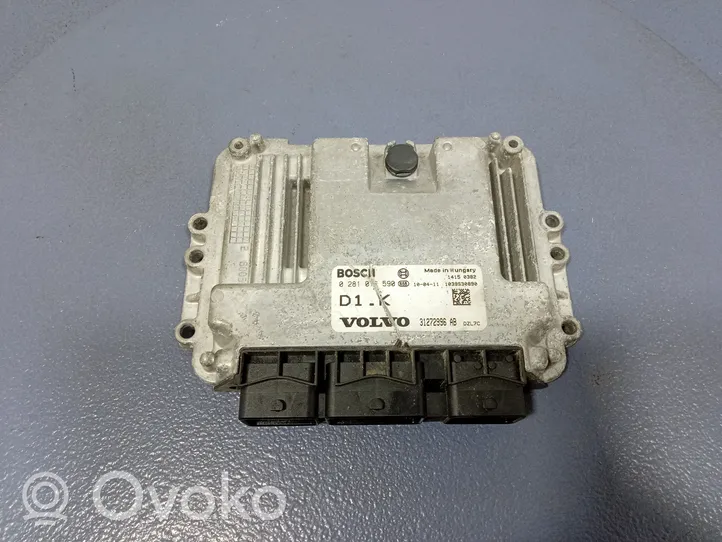 Volvo S40 Engine control unit/module ECU 0281016590