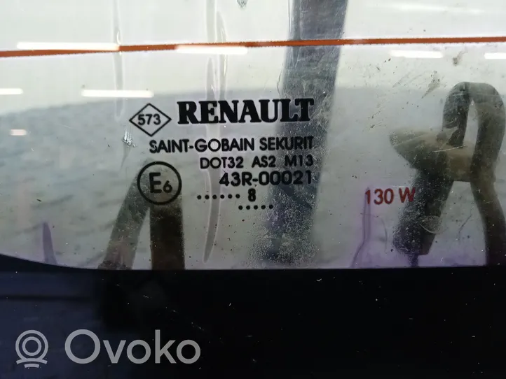 Renault Kangoo II Fenster Scheibe Tür hinten 01