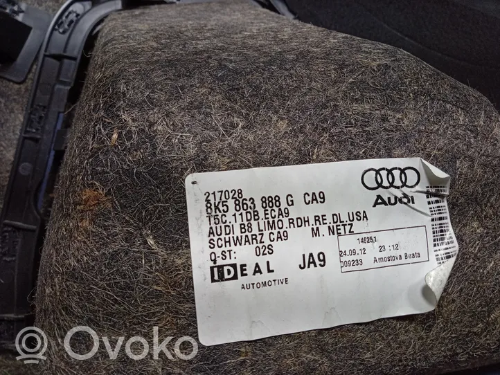 Audi A4 S4 B8 8K Takaluukun alaosan verhoilusarja 8K5863888G