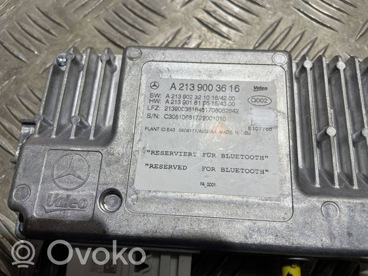 Mercedes-Benz E W238 Module de contrôle caméra arrière A2139003616