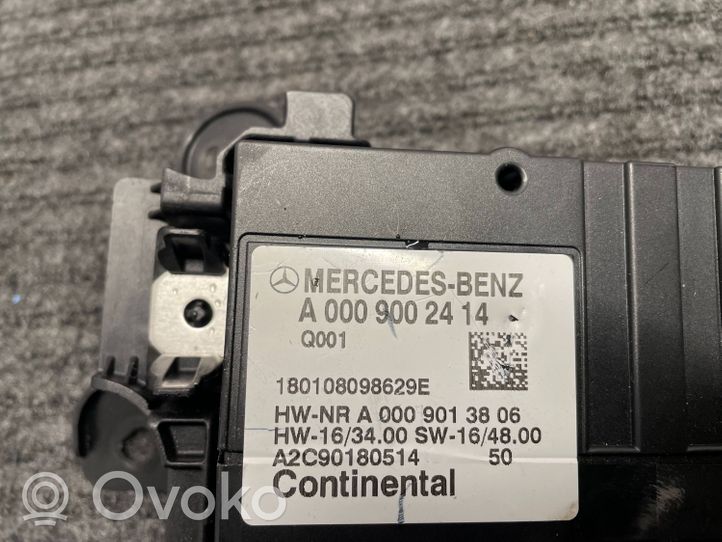 Mercedes-Benz E W213 Centralina/modulo pompa dell’impianto di iniezione A0009002414