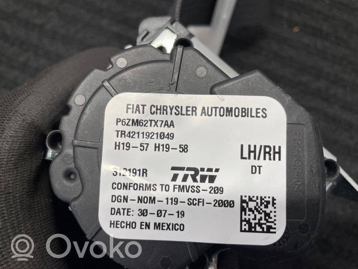 Dodge RAM Pas bezpieczeństwa fotela tylnego środkowego 34180598