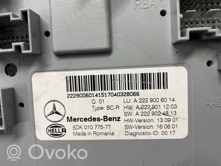 Mercedes-Benz C W205 Modulo comfort/convenienza A2229024813