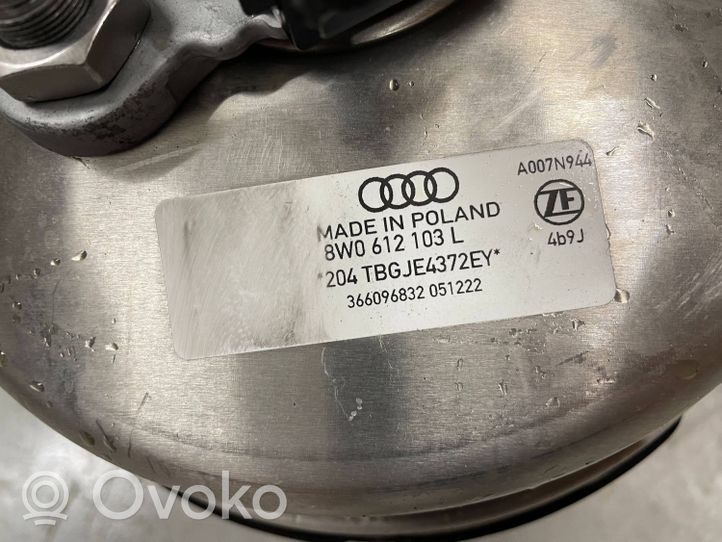 Audi A5 Bremžu vakuuma pastiprinātājs 8W0612103L