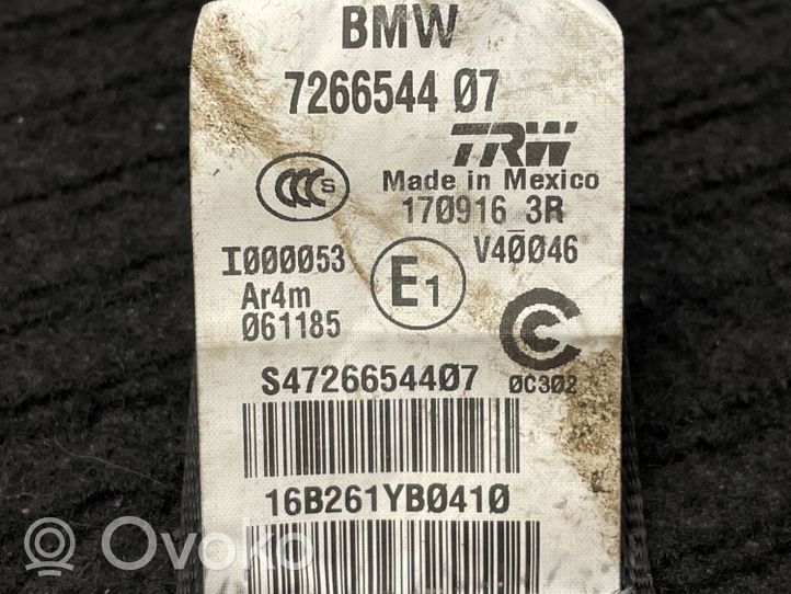 BMW X4 F26 Pas bezpieczeństwa fotela tylnego 7266544