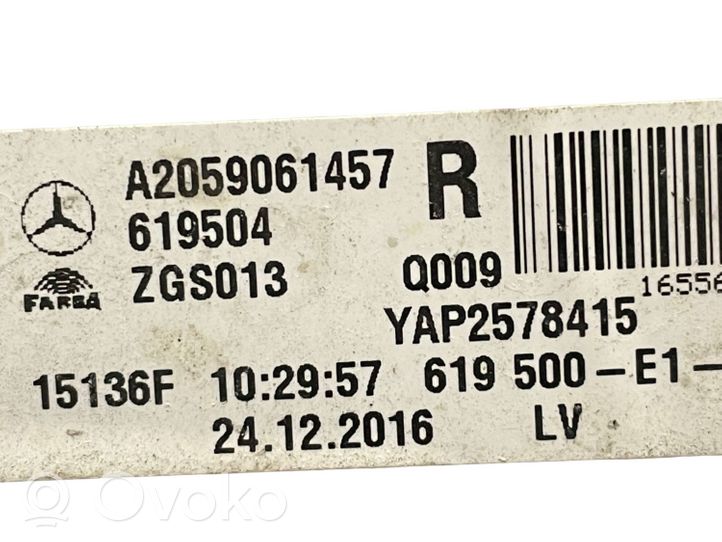 Mercedes-Benz C W205 Luci posteriori A2059061457