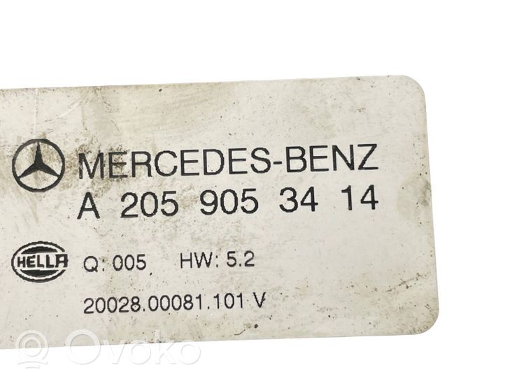 Mercedes-Benz C W205 Jännitteenmuunnin/vaihtosuuntaaja A2059053414