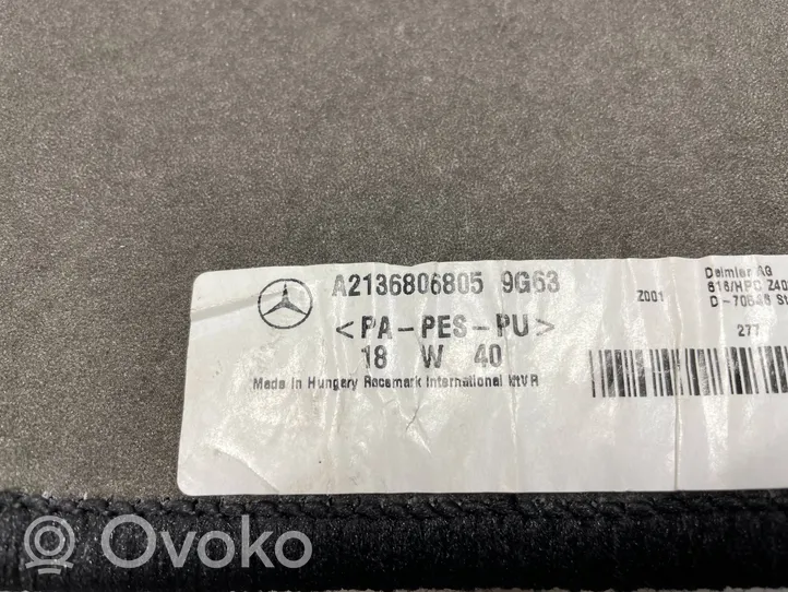 Mercedes-Benz CLS C257 Zestaw dywaników samochodowych A2136806805