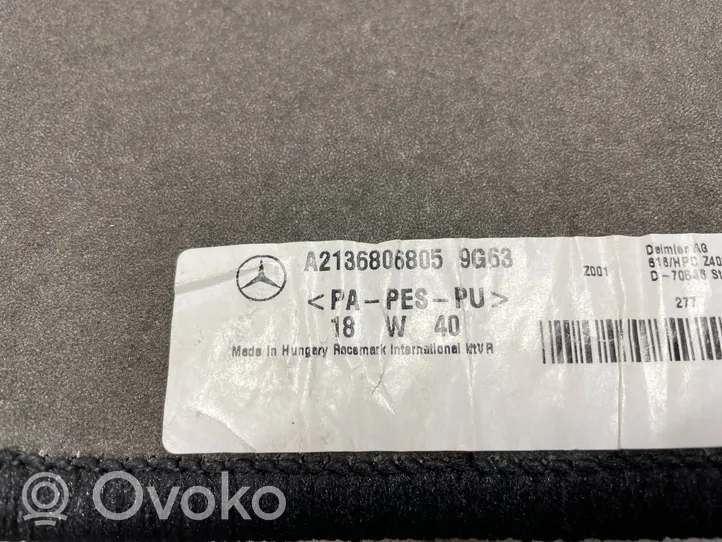 Mercedes-Benz CLS C257 Set di tappetini per auto A2136806805