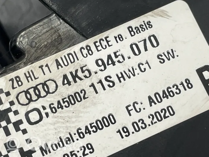 Audi A6 S6 C8 4K Takavalosarja 4K5945070