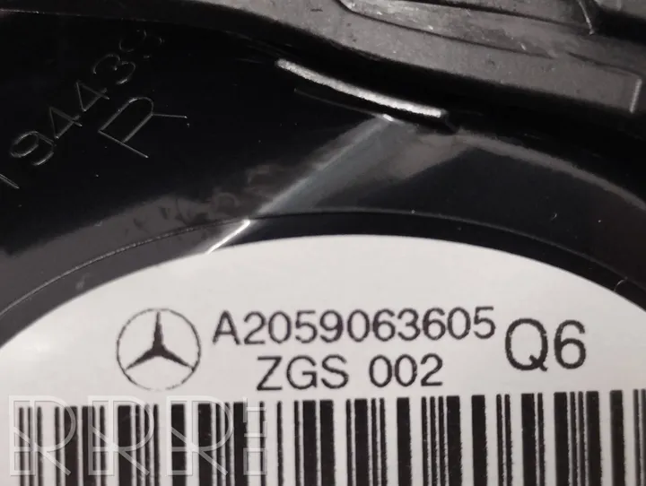 Mercedes-Benz C W205 Aizmugurējo lukturu komplekts A2059063605