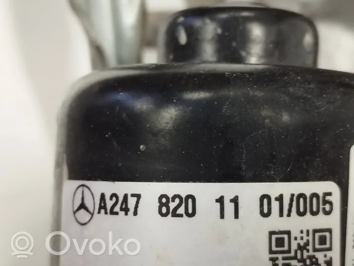 Mercedes-Benz GLB x247 Etupyyhkimen vivusto ja moottori A2478201101