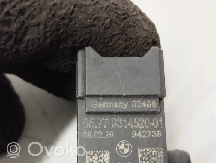 BMW X7 G07 Czujnik uderzenia Airbag 9314520