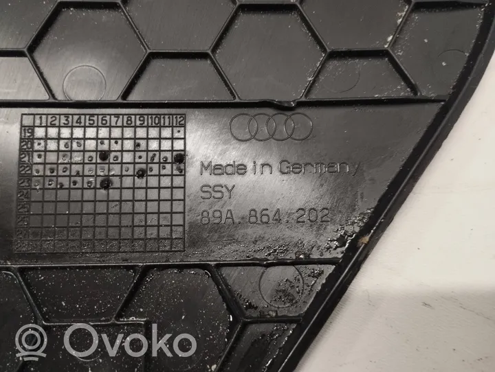Audi Q4 Sportback e-tron Altri elementi della console centrale (tunnel) 89A864202