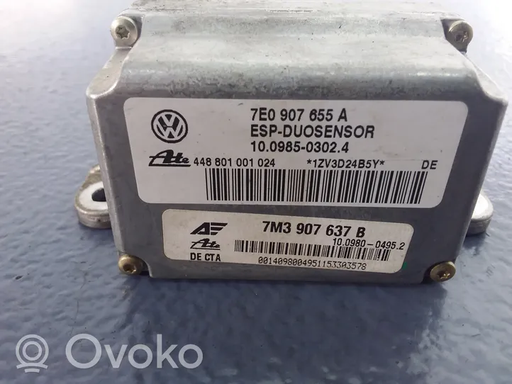 Volkswagen Sharan Sensore di imbardata accelerazione ESP 7M3907637B