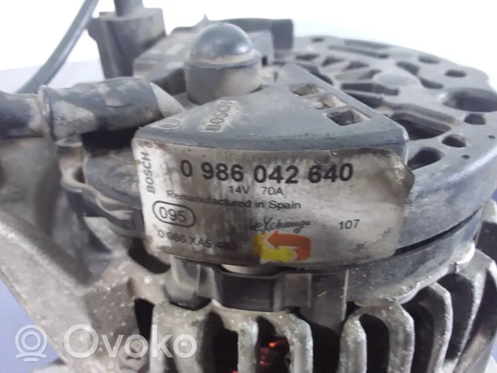 Skoda Fabia Mk1 (6Y) Alternator 0124315014