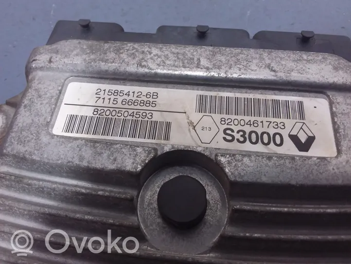 Renault Clio III Motora vadības bloka ECU 8200461733