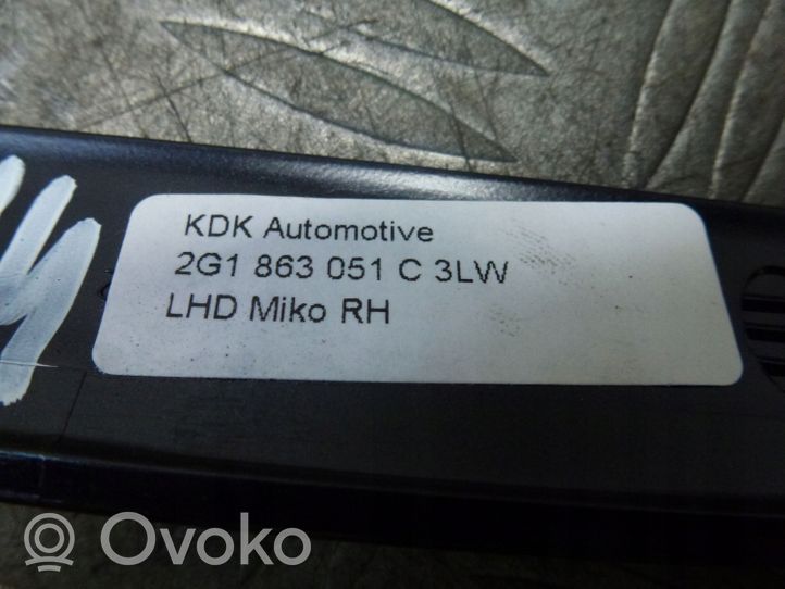 Volkswagen Polo VI AW Inserti decorativi cornice della consolle centrale 2G1863051C